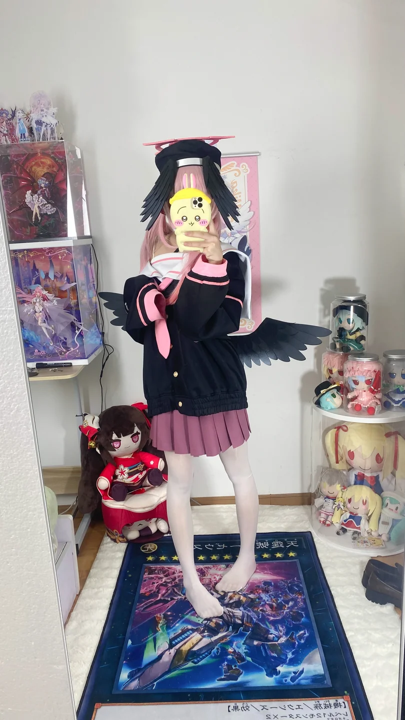 白栎Shirly - 蔚蓝档案·下江小春 [35P,7V-655MB] tg@simisebaisi 【丝足阁】020.webp